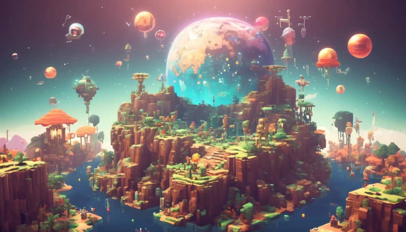 Exploring the Virtual Frontier The Phenomenon of Pixel Planet